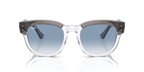 Ray-Ban MEGA HAWKEYE RB0298S - Grey On Transparent / Grey