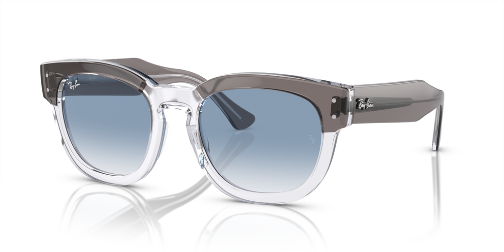 Ray-Ban MEGA HAWKEYE RB0298S - Grey On Transparent / Grey