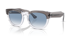 Ray-Ban MEGA HAWKEYE RB0298S - Grey On Transparent / Grey