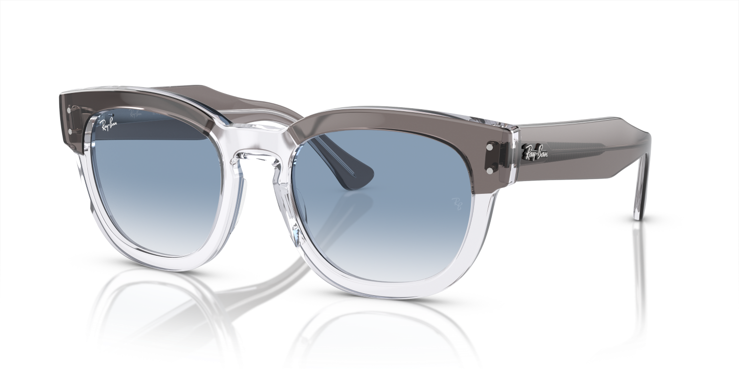 Ray-Ban MEGA HAWKEYE RB0298S - Grey On Transparent / Grey