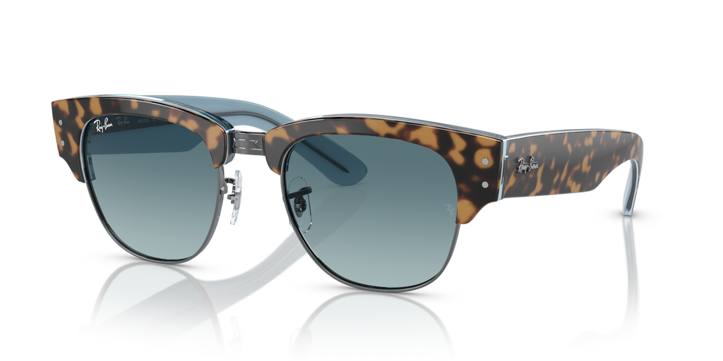 Ray-Ban MEGA CLUBMASTER RB0316S - Havana On Blue On Gunmetal / Tortoise