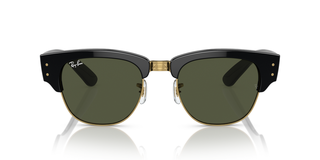 Ray-Ban MEGA CLUBMASTER RB0316S - Black On Gold / Black