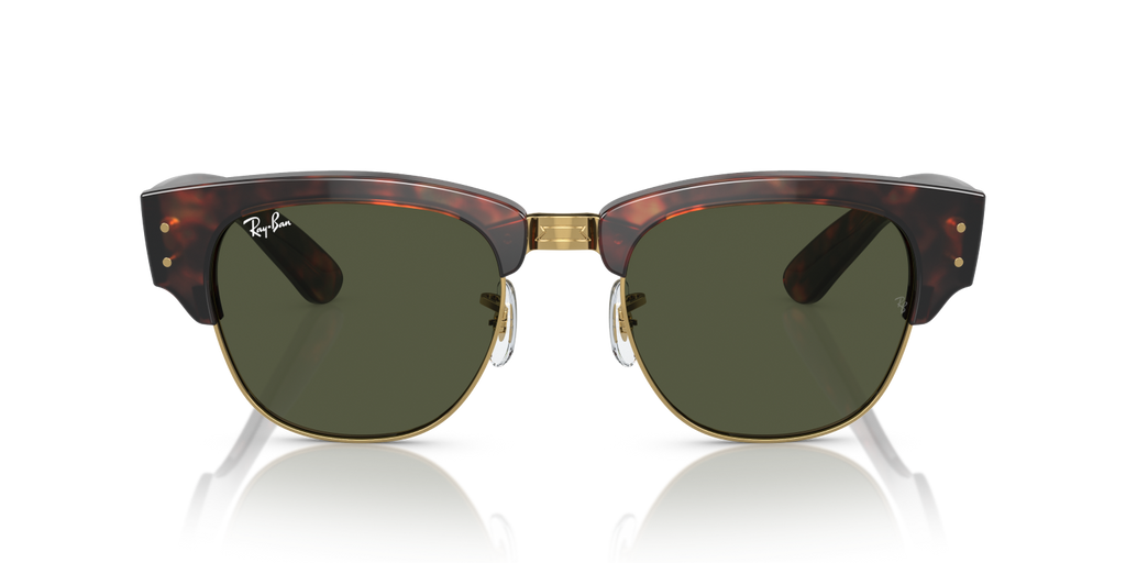Ray-Ban MEGA CLUBMASTER RB0316S - Tortoise On Gold / Tortoise