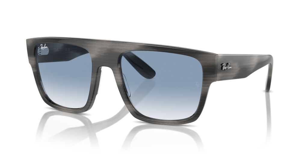 Ray-Ban DRIFTER RB0360S - Striped Grey / Grey