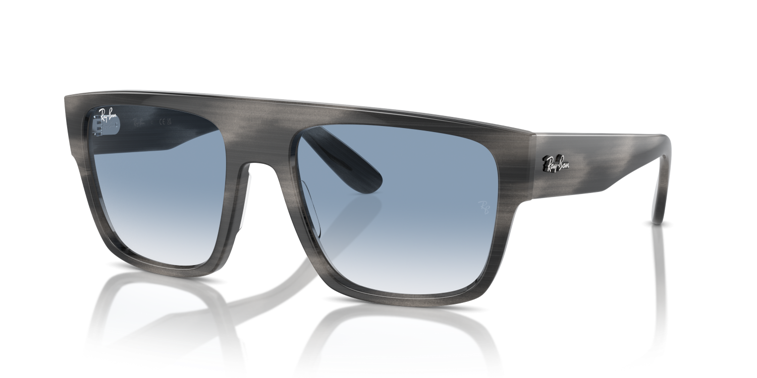 Ray-Ban DRIFTER RB0360S - Striped Grey / Grey