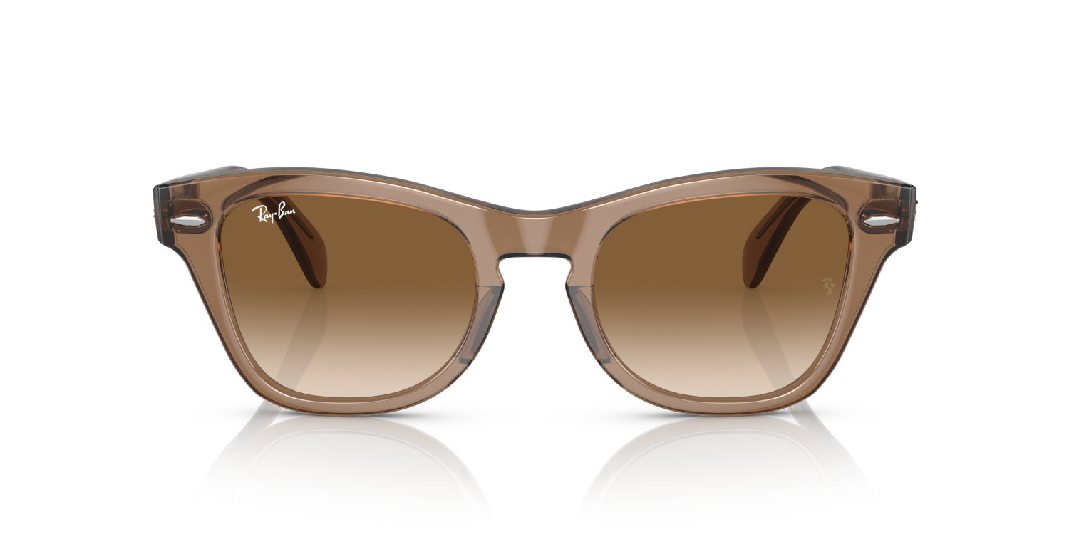 Ray-Ban RB0707S - Transparent Light Brown / Brown