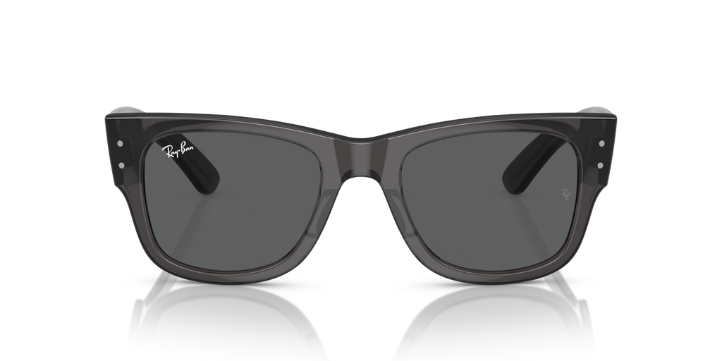 Ray-Ban MEGA WAYFARER RB0840S - Transparent Black / Black