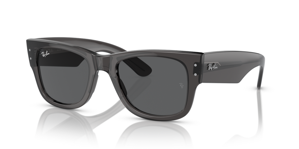 Ray-Ban MEGA WAYFARER RB0840S - Transparent Black / Black