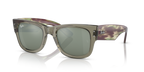 Ray-Ban MEGA WAYFARER RB0840S - Transparent Green / Green