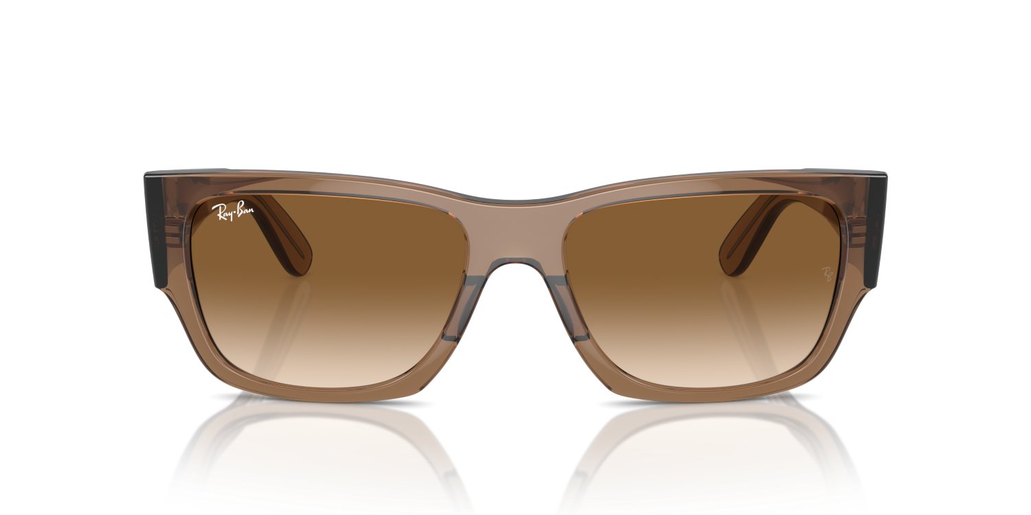 Ray-Ban CARLOS RB0947S - Transparent Light Brown / Brown