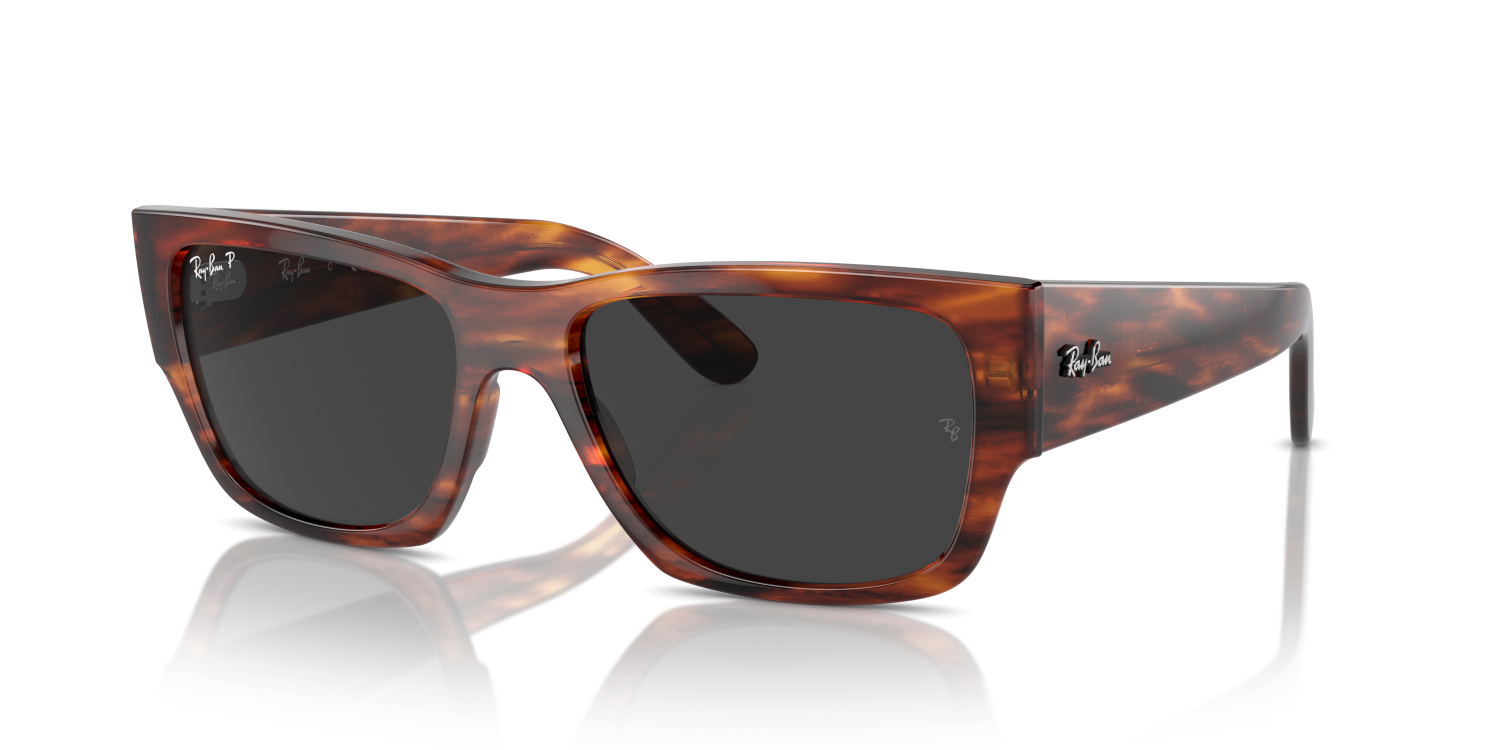 Ray-Ban CARLOS RB0947S - Striped Havana / Brown