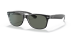 Ray-Ban NEW WAYFARER RB2132 - Black On Transparent / Black
