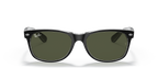 Ray-Ban NEW WAYFARER RB2132 - Black On Transparent / Black