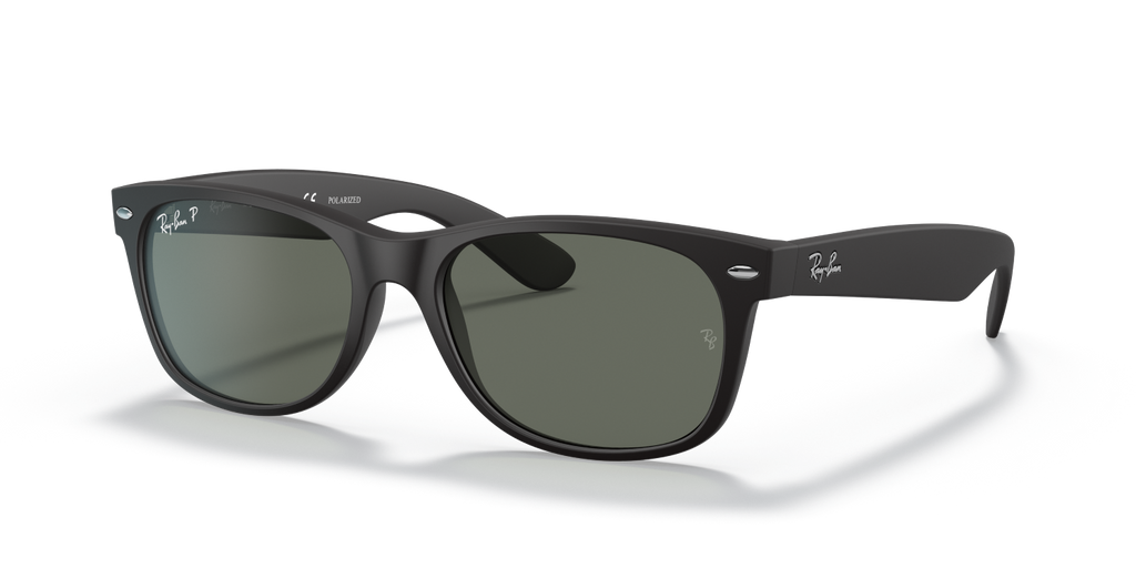 Ray-Ban NEW WAYFARER RB2132 - Rubber Black / Black