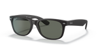 Ray-Ban NEW WAYFARER RB2132 - Rubber Black / Black