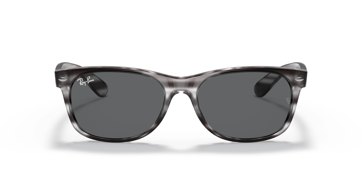 Ray-Ban NEW WAYFARER RB2132 - Striped Grey / Grey
