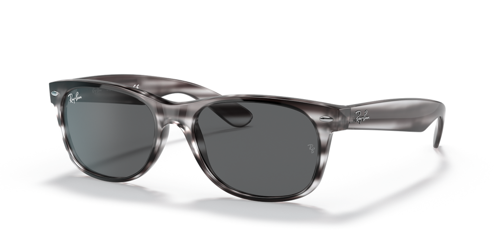 Ray-Ban NEW WAYFARER RB2132 - Striped Grey / Grey