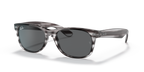 Ray-Ban NEW WAYFARER RB2132 - Striped Grey / Grey