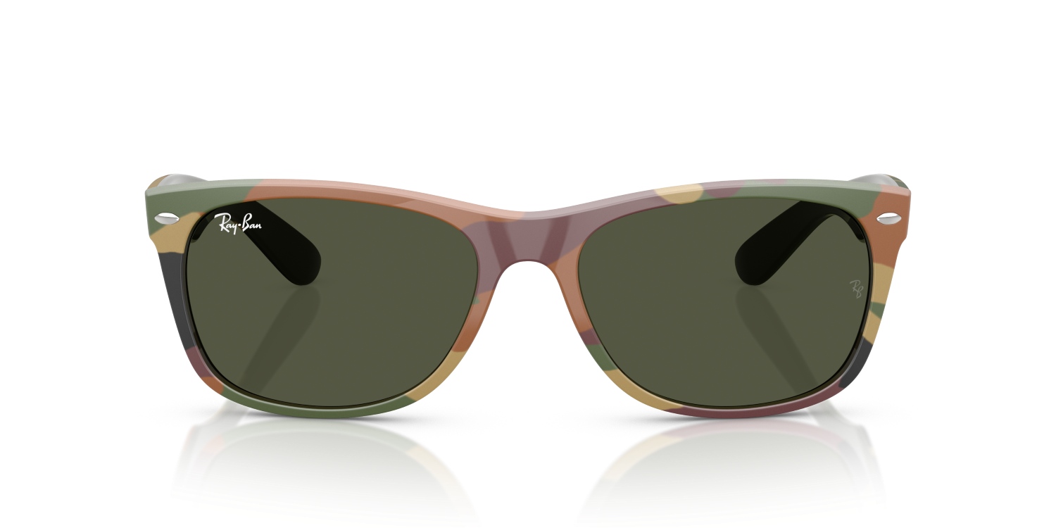 Ray-Ban NEW WAYFARER RB2132 - Green & Green Camuflage / Green