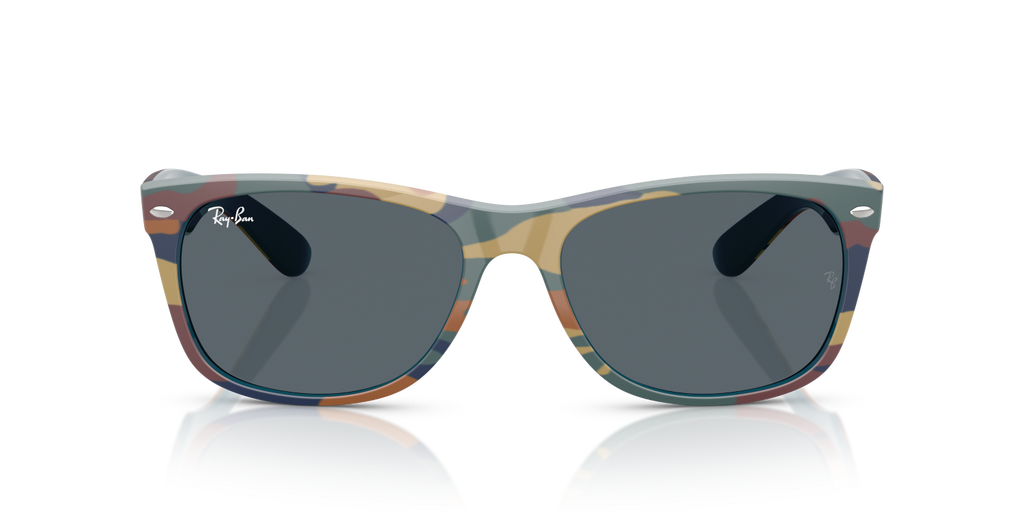 Ray-Ban NEW WAYFARER RB2132 - Blue & Blue Camuflage / Blue