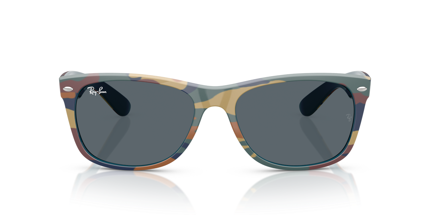 Ray-Ban NEW WAYFARER RB2132 - Blue & Blue Camuflage / Blue