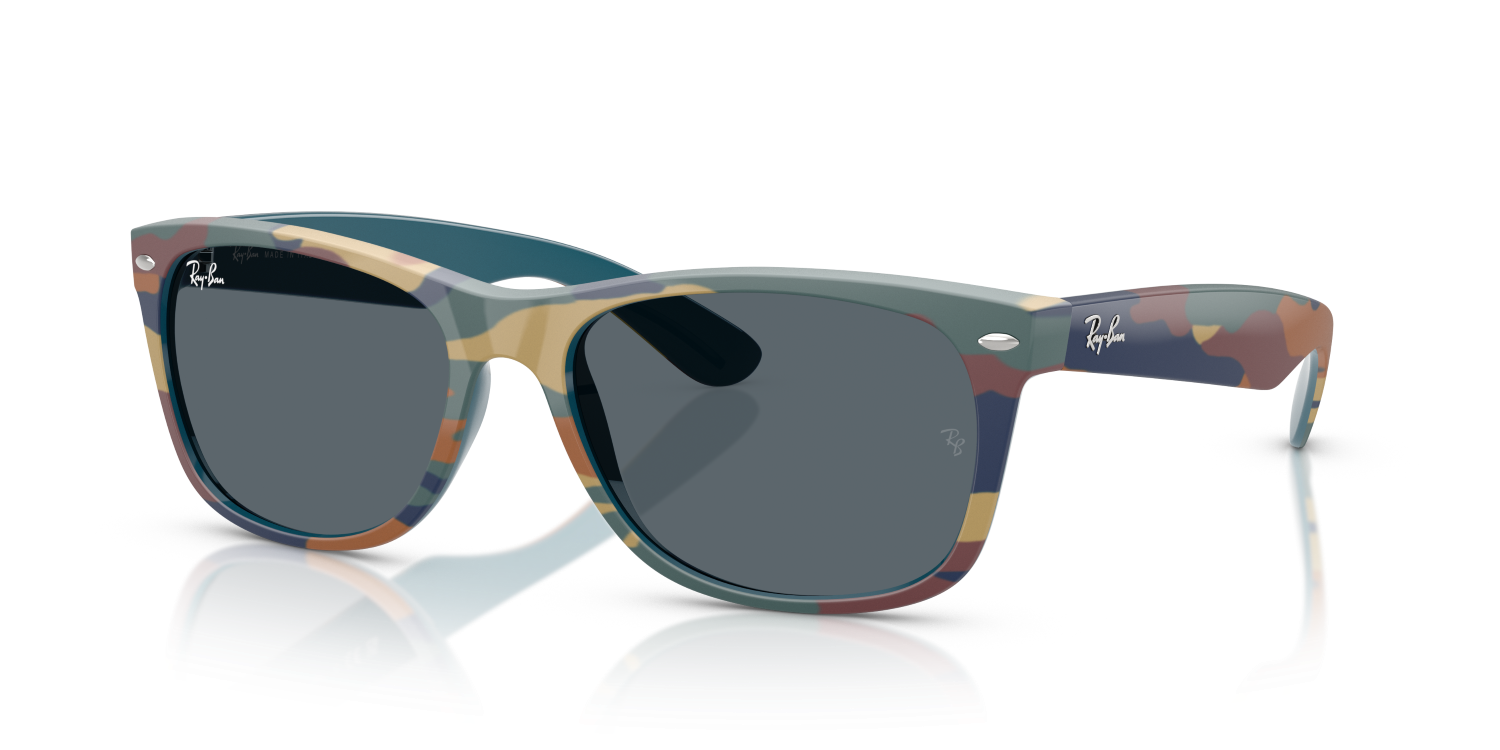 Ray-Ban NEW WAYFARER RB2132 - Blue & Blue Camuflage / Blue