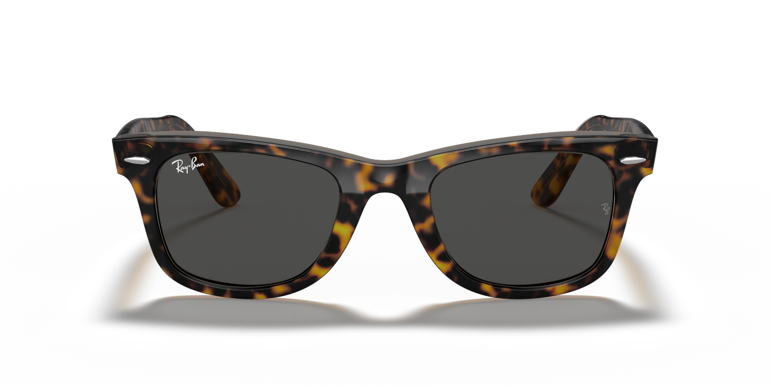 Ray-Ban WAYFARER RB2140 - Havana On Transparent Brown / Gold