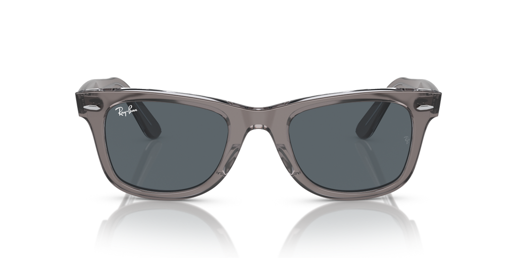Ray-Ban WAYFARER RB2140 - Grey On Transparent / Grey