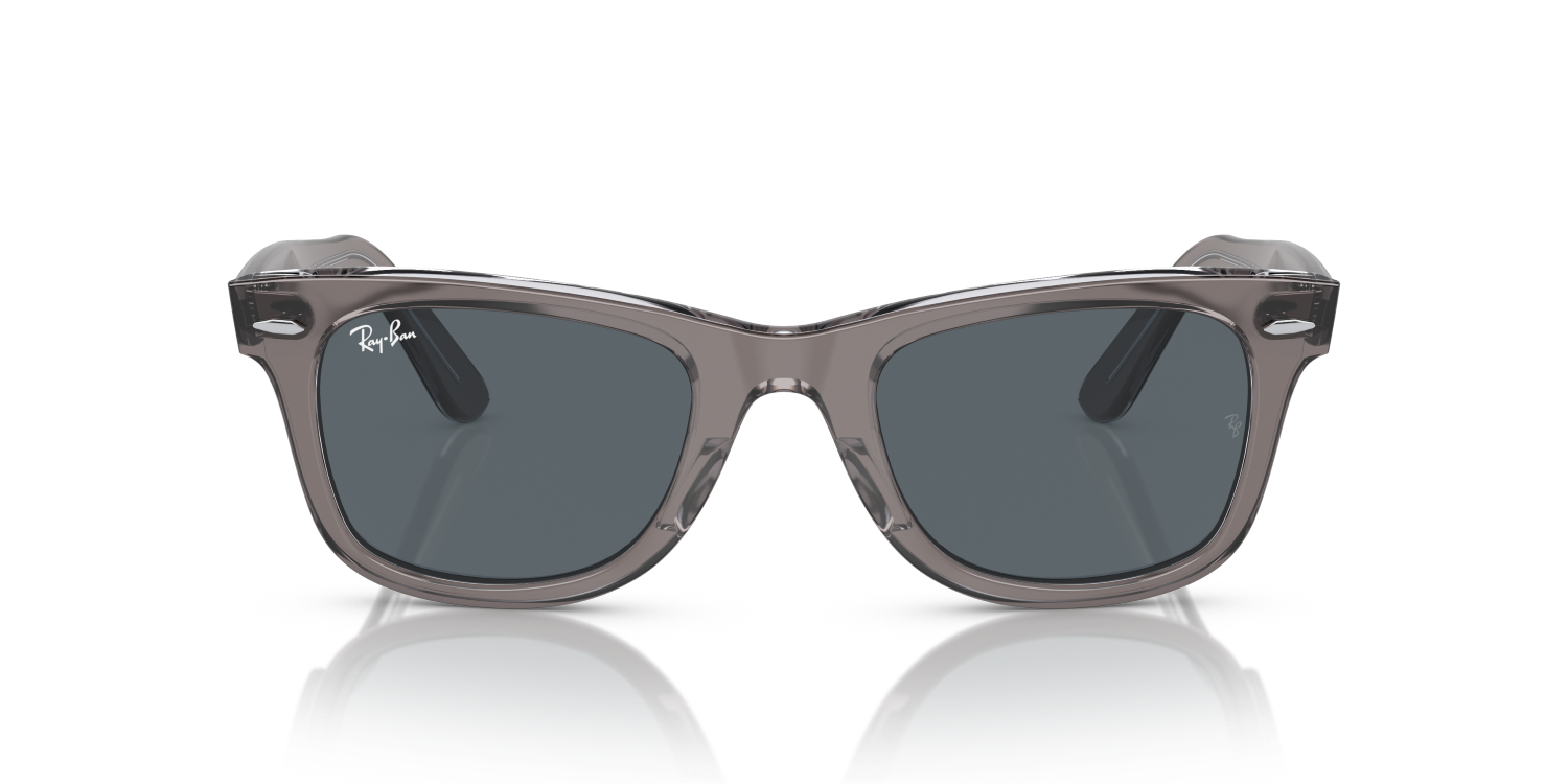 Ray-Ban WAYFARER RB2140 - Grey On Transparent / Grey