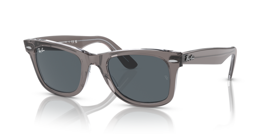 Ray-Ban WAYFARER RB2140 - Grey On Transparent / Grey