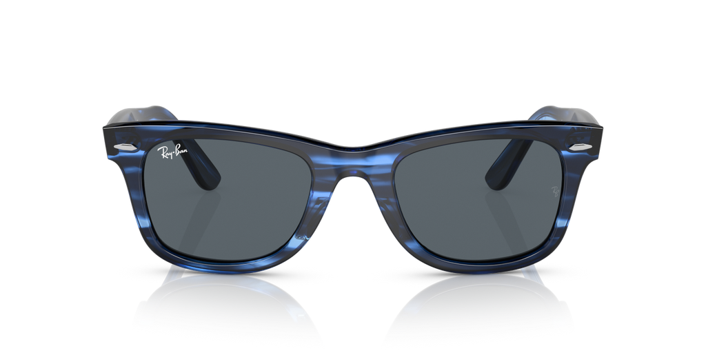 Ray-Ban WAYFARER RB2140 - Striped Blue / Blue