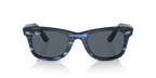 Ray-Ban WAYFARER RB2140 - Striped Blue / Blue