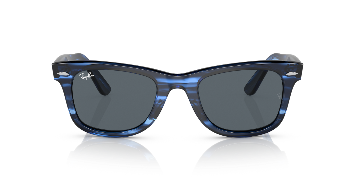 Ray-Ban WAYFARER RB2140 - Striped Blue / Blue