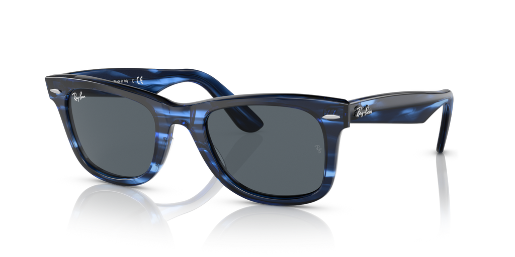 Ray-Ban WAYFARER RB2140 - Striped Blue / Blue