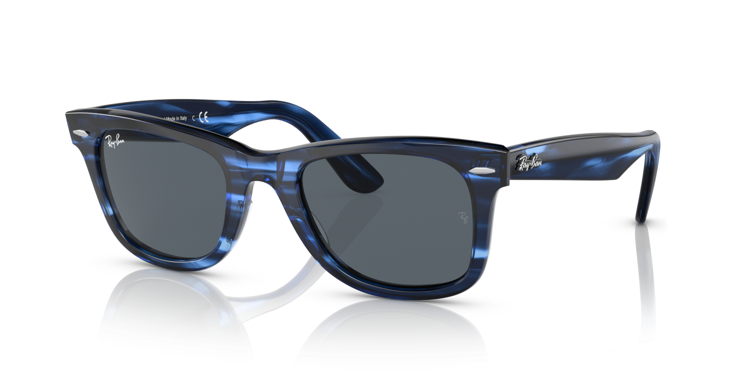 Ray-Ban WAYFARER RB2140 - Striped Blue / Blue
