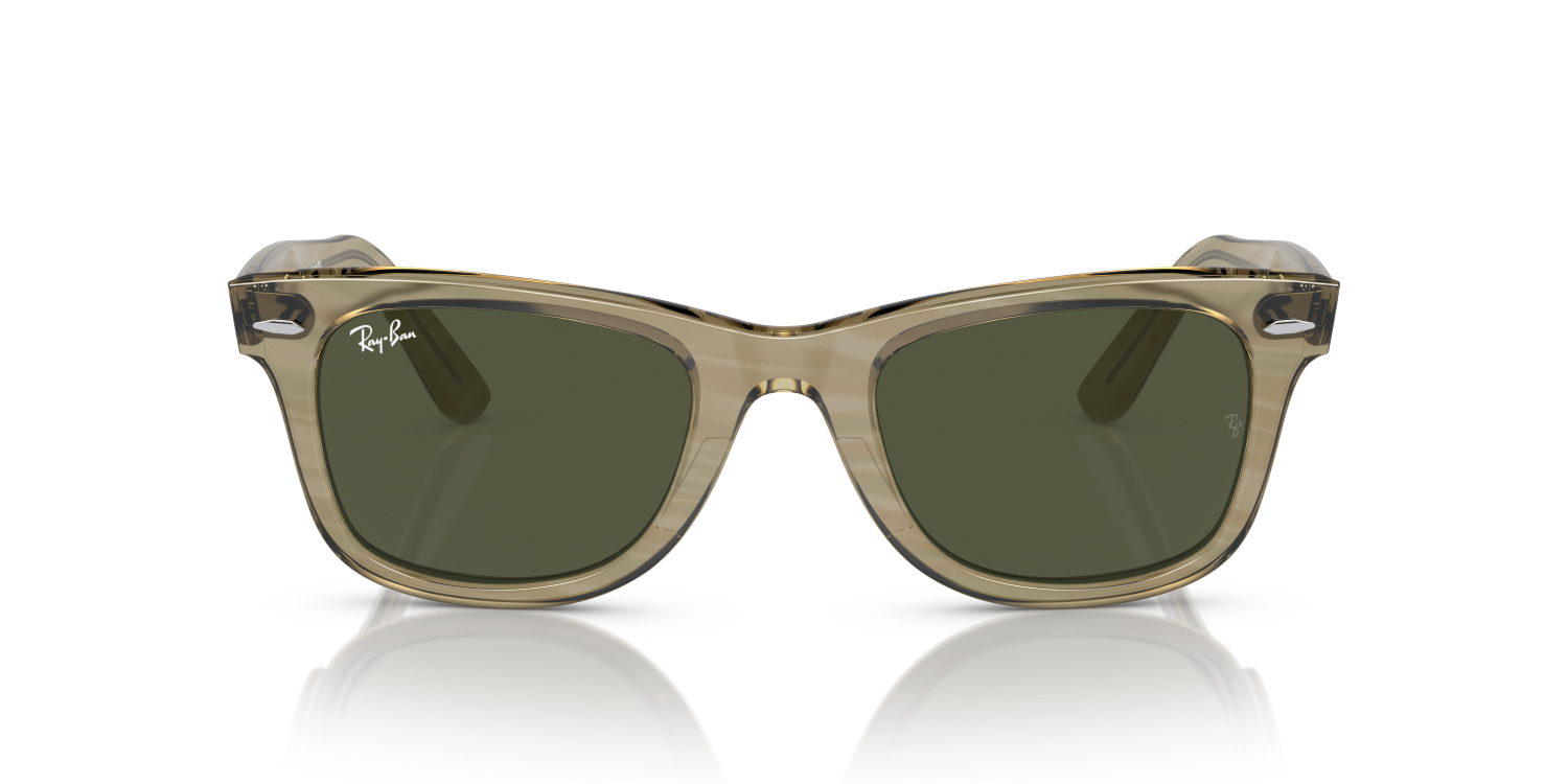 Ray-Ban WAYFARER RB2140 - Photo Striped Grey / Grey