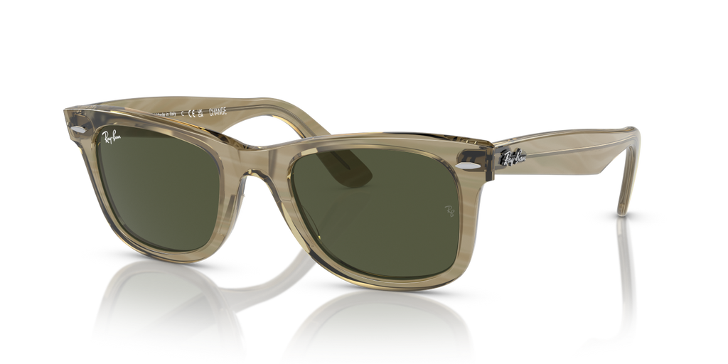 Ray-Ban WAYFARER RB2140 - Photo Striped Grey / Grey
