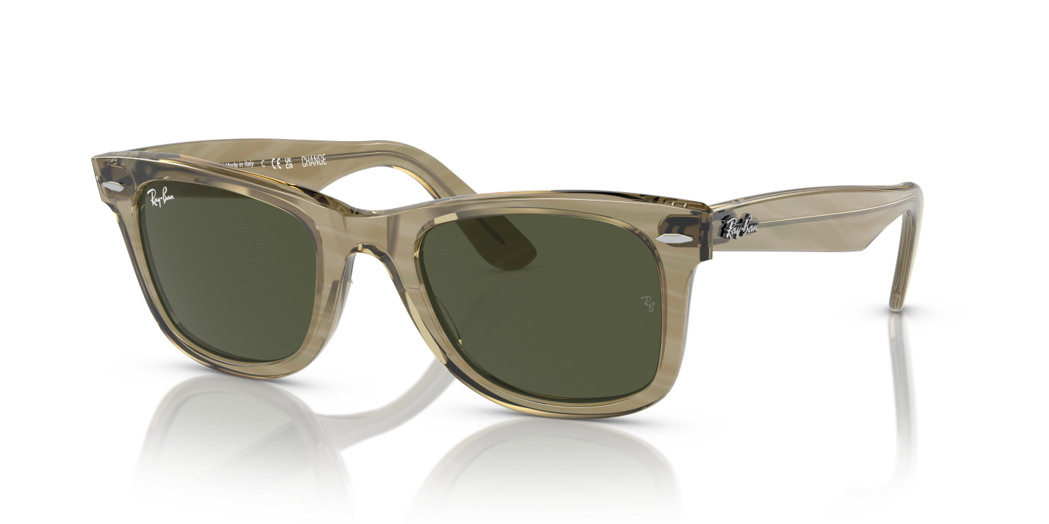 Ray-Ban WAYFARER RB2140 - Photo Striped Grey / Grey