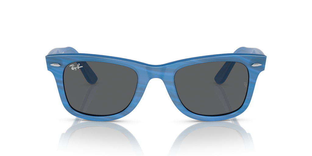 Ray-Ban WAYFARER RB2140 - Photo Striped Blue / Blue