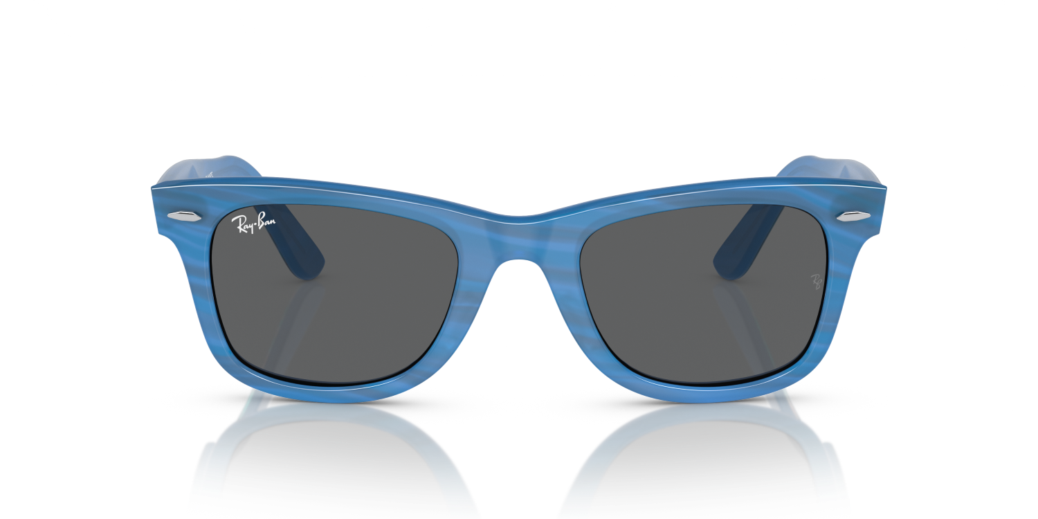 Ray-Ban WAYFARER RB2140 - Photo Striped Blue / Blue