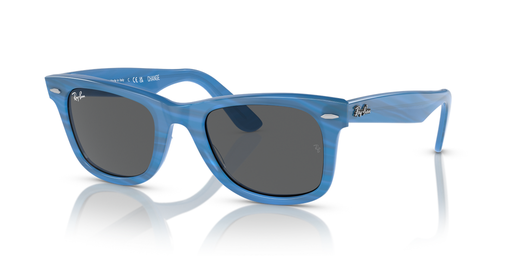 Ray-Ban WAYFARER RB2140 - Photo Striped Blue / Blue