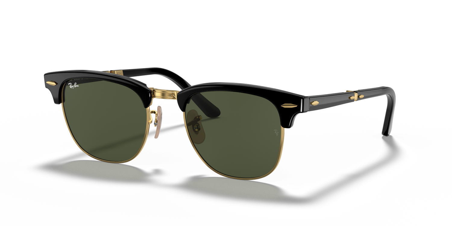 Ray-Ban CLUBMASTER FOLDING RB2176 - Black / Black