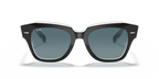 Ray-Ban STATE STREET RB2186 - Black On Transparent / Black