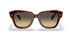 Ray-Ban STATE STREET RB2186 - Havana On Transparent Pink / Brown