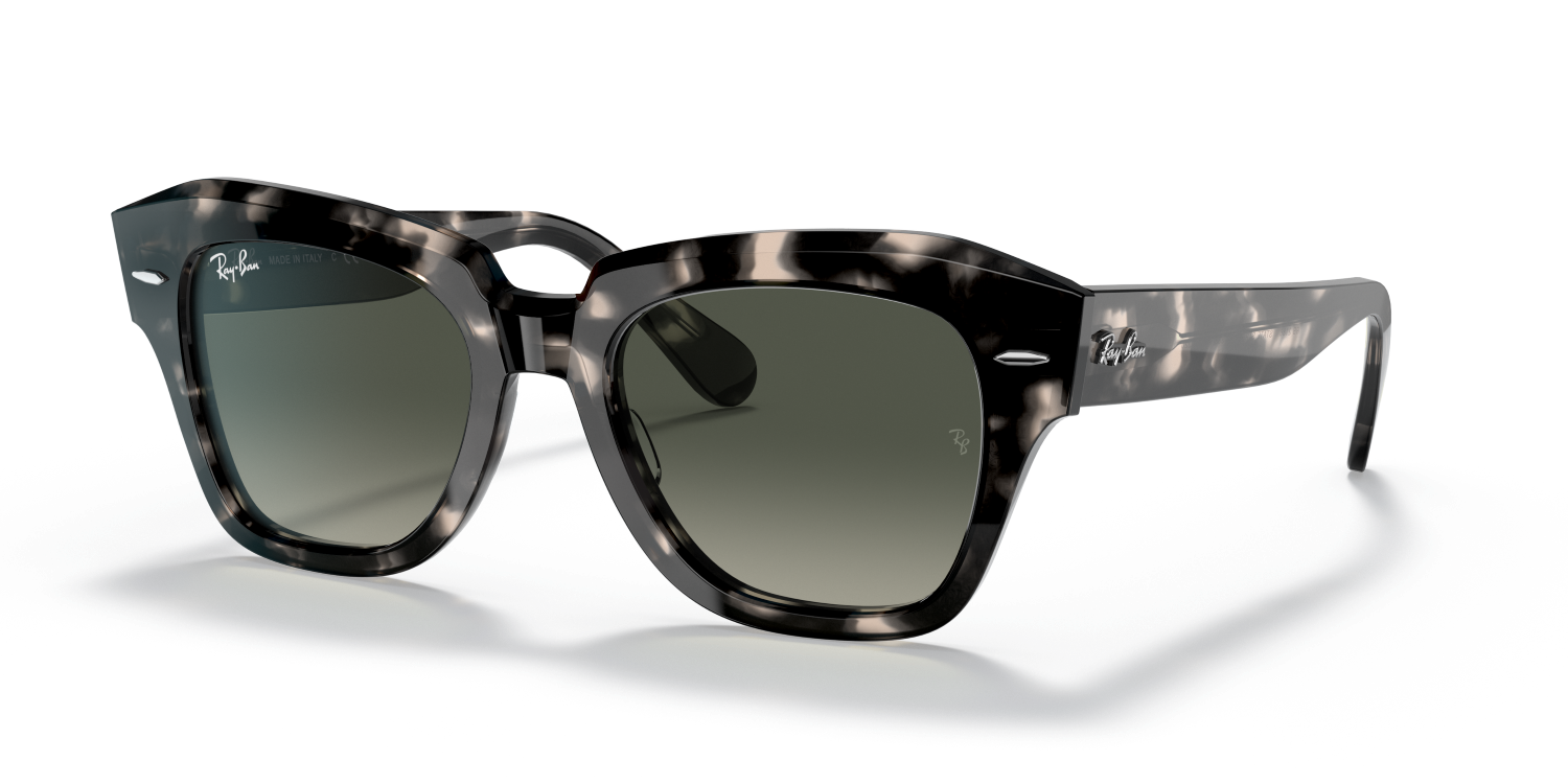 Ray-Ban STATE STREET RB2186 - Grey Havana / Tortoise