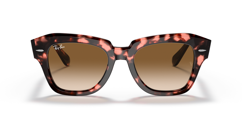 Ray-Ban STATE STREET RB2186 - Pink Havana / Tortoise