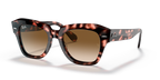 Ray-Ban STATE STREET RB2186 - Pink Havana / Tortoise