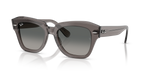 Ray-Ban STATE STREET RB2186 - Transparent Grey / Grey
