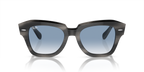 Ray-Ban STATE STREET RB2186 - Striped Grey / Grey