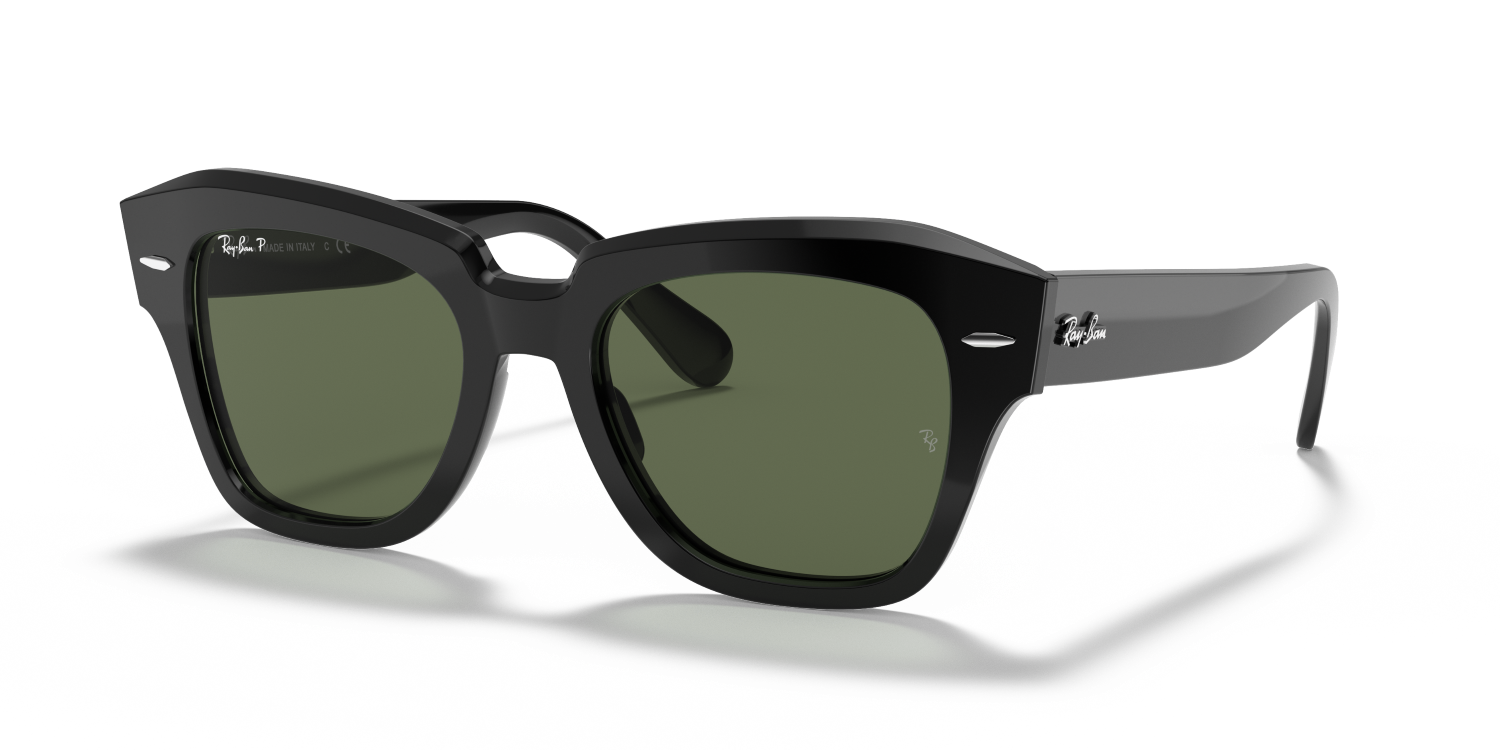 Ray-Ban STATE STREET RB2186 - Black / Black